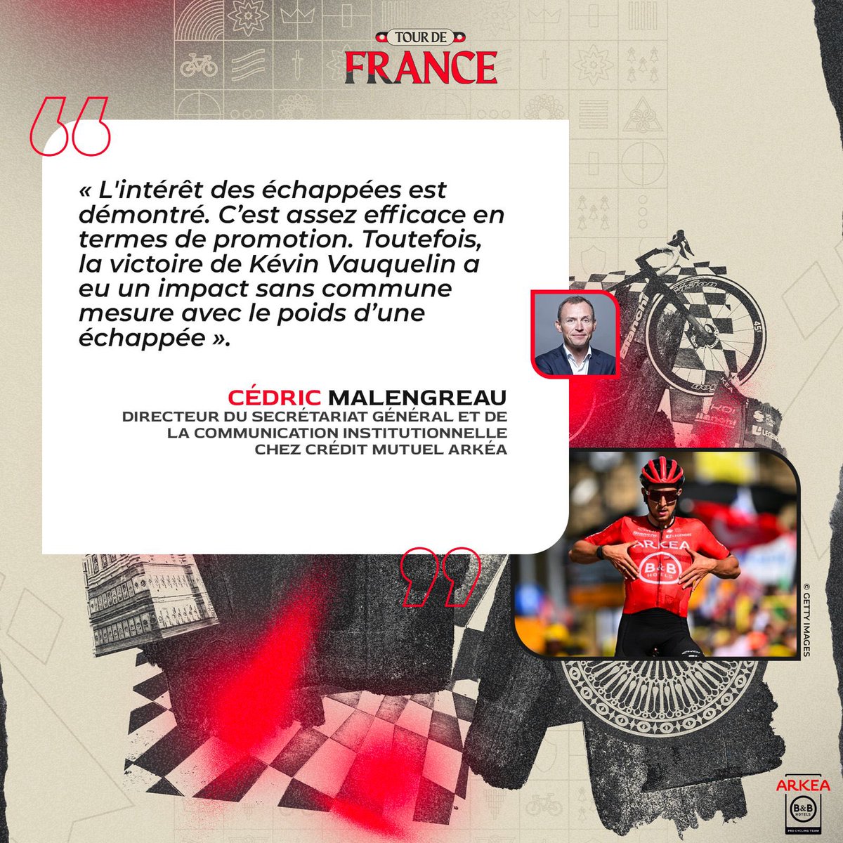 👊🏻 <a href="/cmarkea/">Crédit Mutuel Arkéa</a> un Tour de France qui a de l'impact pour nous tous. 

🗞️letelegramme.fr/sports/cyclism…