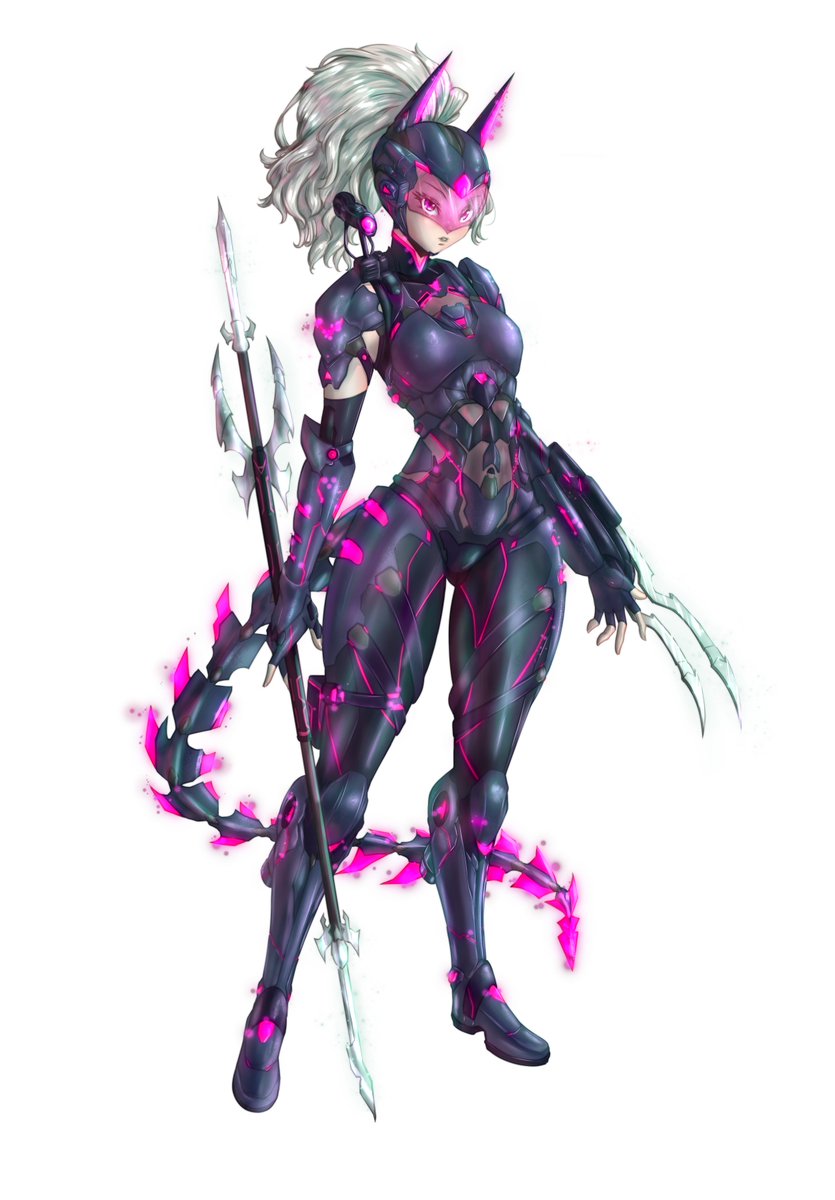 Commissioned by me and done by <a href="/CrisRDraws/">Cris_R_Draws ⚡COMMISSIONS OPEN⚡</a>  
for a what if version of a hunting future suit of #saruecchi #illustruei 

Since we have her lore i got the idea for something more predator/sci fi look keeping it light due to stealth this time instead of just going in packing heat