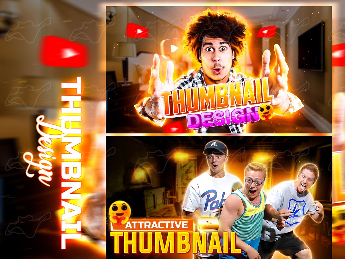 ROBCreatives's tweet photo. Previously delivered to my 2 different client, if anyone need thumbnails feel free to contact me. Thanks 
  #videoclip #Click #clicks #clickmadie #thumbnail #youtube #commissionsopen #commissions #Fortnite #GamingCommunity #CallofDuty #YouTuber #gamergirl #GamblingX #Logo #LogoDesign #LOGOS