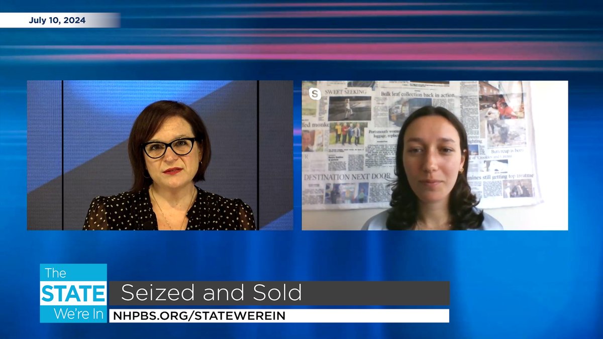 Granite State News Collaborative (@newsgranite) on Twitter photo What happens when NH homeowners fall behind on their property taxes? Melanie Plenda discusses the <a href="/ConMonitorNews/">Concord Monitor News</a> "Seized and Sold" series with reporter Michaela Towfighi. nhpbs.org/statewerein/ #PropertyTax #TSWI What happens when NH homeowners fall behind on their property taxes? Melanie Plenda discusses the <a href="/ConMonitorNews/">Concord Monitor News</a> "Seized and Sold" series with reporter Michaela Towfighi. nhpbs.org/statewerein/ #PropertyTax #TSWI