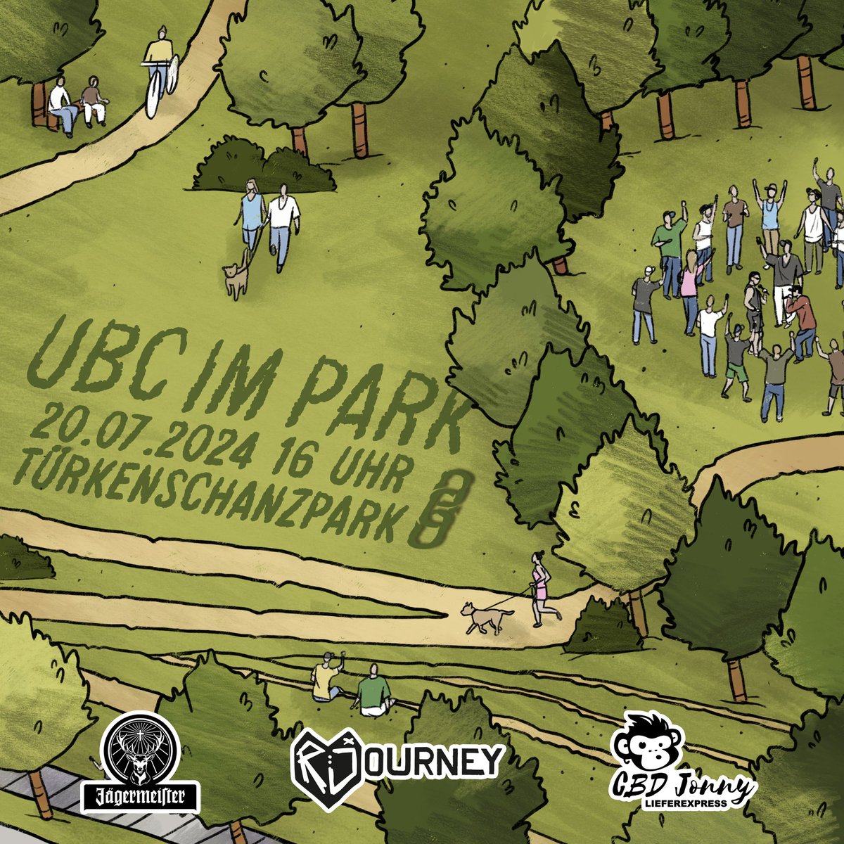 MihoArt1's tweet image. Finally some work that I can show!
This flyer was made for UBC for their rap in the park event ✨

Tried to create interest through a mundane art style, because being in a park is rather mundane but you don&apos;t see people there rapping every day :D

#rapbattle #RapCommunity