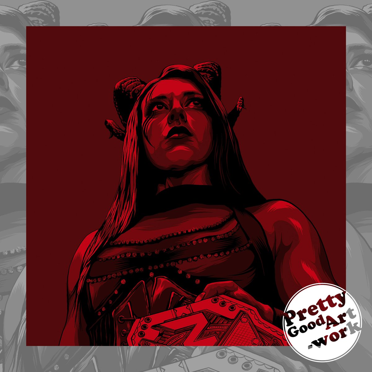 ArtofJoseph's tweet photo. Newest illustration of @Steph_Vaquer 
Hope you all like it!
#art #artwork #screenprint #fanart #wweart #wrestlingart #StephVaquer #StephanieVaquer #livmorgan #jadecargill #mercedesmone #rhearipley #biancabelair #SolRuca #smackdown #WWE #WrestleMania  #WWERaw #Summerslam https://t.co/v2w0saqktR