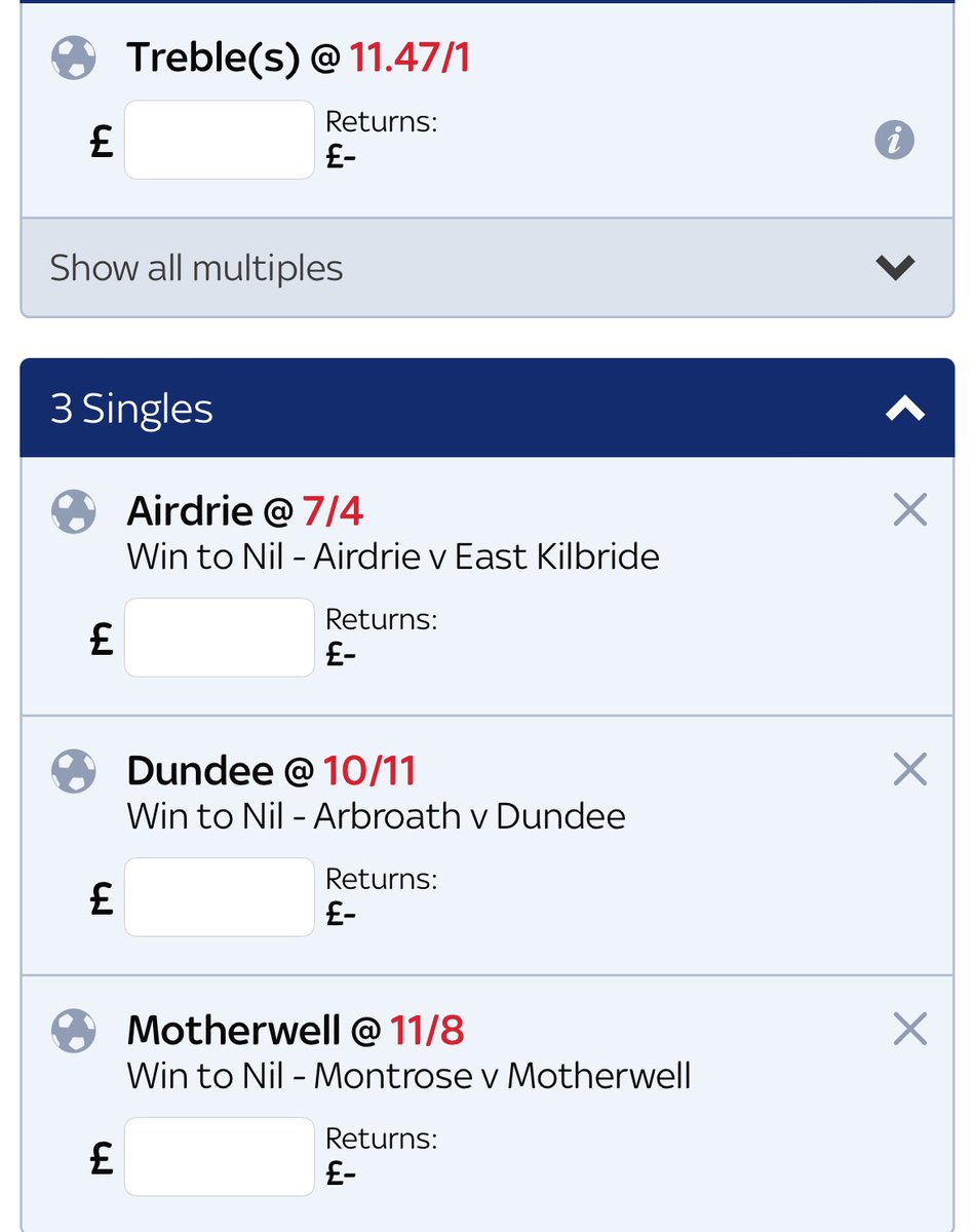 ProProfit_'s tweet photo. ⚽️ - Scottish League Cup

2nd lot of acca’s of the season

2u handicap 4 fold
2u Win to nil treble 

#gamblingtwitter https://t.co/V4rin0yVaO