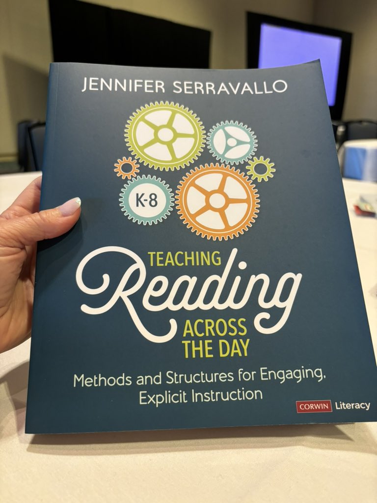 It’s a great day for summer learning! 
Diving into Teaching Reading Across the Day by <a href="/JSerravallo/">Jennifer Serravallo</a> while waiting for my 2nd session with <a href="/DFISHERSDSU/">Douglas Fisher</a> &amp; <a href="/NancyFrey/">Nancy Frey</a> at the <a href="/NAESP/">National Assoc. of Elementary School Principals</a> #UnitedConference.
