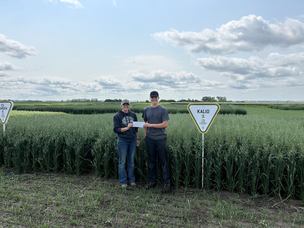Congratulations to Michael Wytinck on receiving the <a href="/Pituraseeds/">Pitura Seed Service</a> Community Leaders in Ag Scholarship. Glad we could catch up with him before he goes off to ACC for AgriBusiness in the fall!