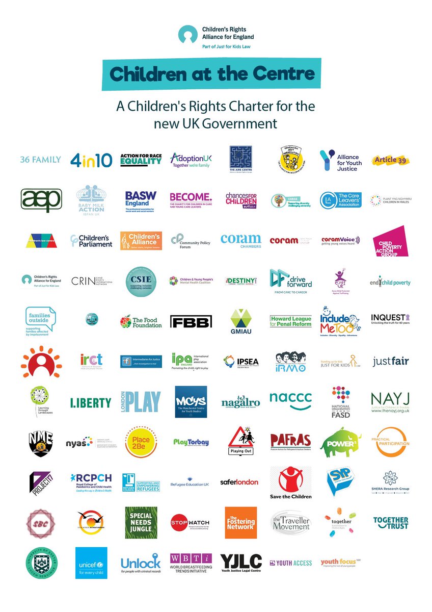together_sacr's tweet image. We are proud to join nearly 90 organisations in endorsing the Children’s Rights Charter from @CRAE_official. It's time for the new UK Government to prioritise children in policymaking.  #UNCRC #ChildrensRights 

Read our demands here: bit.ly/3LqBOE0