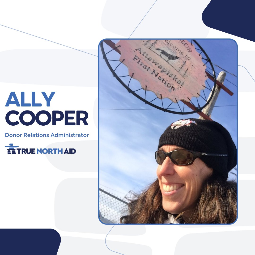 TrueNorthAid's tweet image. Meet Ally, our dedicated Donor Relations Administrator! Ally takes care of all things administrative and loves working with and supporting our donors. Ally joined the @hockeycares team in 2017 before joining the True North Aid board in 2020.

#TrueNorthAid #MeetTheTeam #Admin