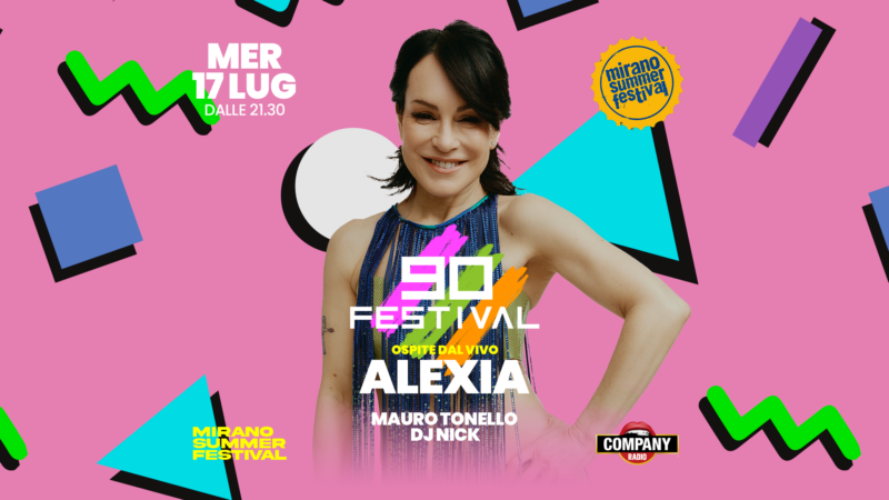 Alexia__Fans's tweet photo. 17 luglio - Mirano Summer Festival - 90 Festival/Radio Company - Zona Impianti Sportivi, via Cavin di Sala - Mirano (Venezia)
#alexia #miranosummerfestival #90festival #radiocompany #mirano https://t.co/RGHMw6CGdO