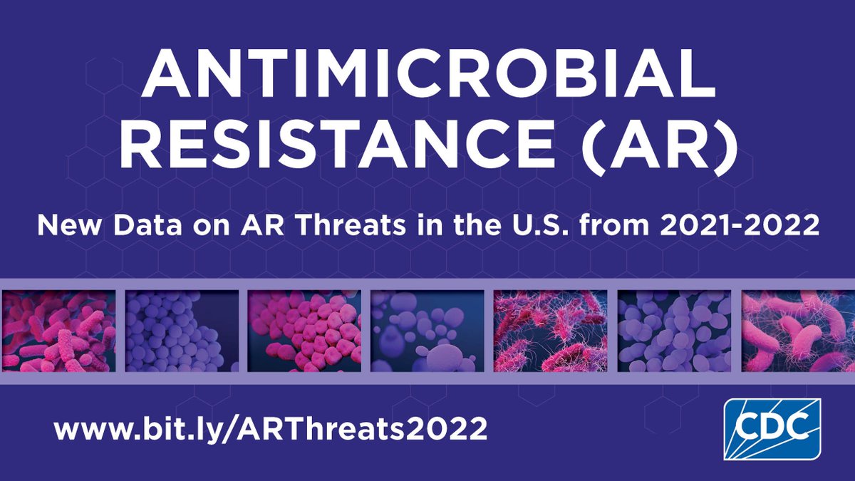 CDC Antimicrobial Resistance tweet media