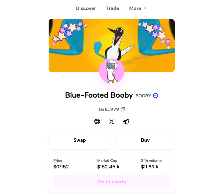 schodakuch's tweet photo. RT @basedbooby: Grab some $Booby on Base 👉 https://t.co/IX9puKIxP7 https://t.co/pPpYWcd6NF
