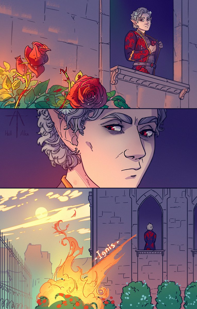 "The most beautiful flower"🌹
#Astarion  #bg3 #BaldursGate3  #batconsort