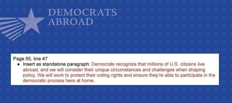 Democrats Abroad tweet media
