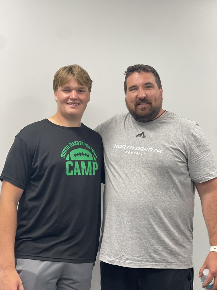 Aiden Wunderlich (@aidenw426) on Twitter photo After a great camp and conversation with <a href="/BubbaSchweigert/">Bubba Schweigert</a> I’m very excited to have earned my first offer from the University of North Dakota! <a href="/TrevorOlson62/">Trevor Olson</a> <a href="/CoachTomDosch/">Tom Dosch</a> After a great camp and conversation with <a href="/BubbaSchweigert/">Bubba Schweigert</a> I’m very excited to have earned my first offer from the University of North Dakota! <a href="/TrevorOlson62/">Trevor Olson</a> <a href="/CoachTomDosch/">Tom Dosch</a>