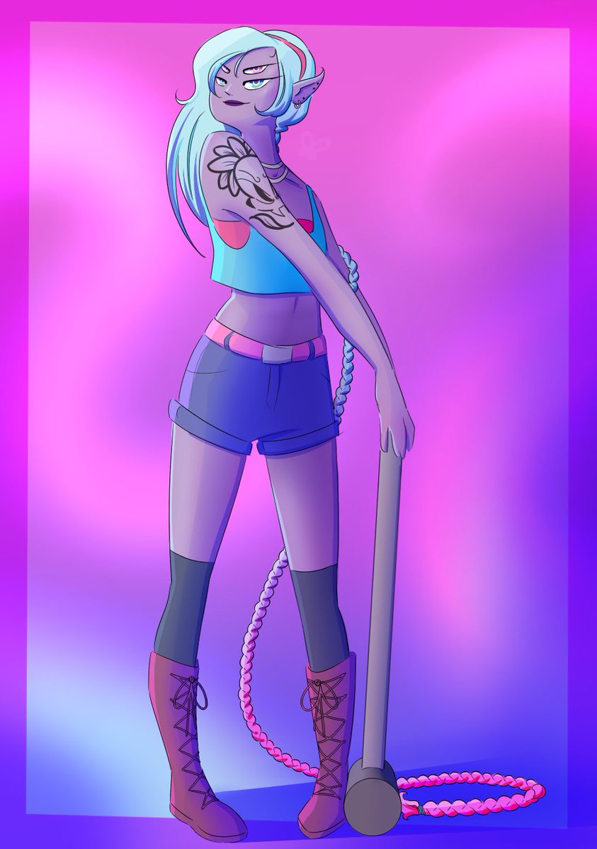 UnstableMystery's tweet photo. Redrew an old af drawing i did in like 2015 or something https://t.co/IdOeuMYE2v