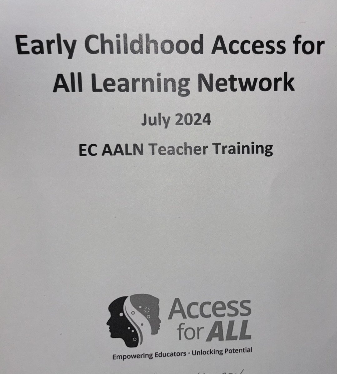 Early Childhood Access for All Learning training! Bartlett is in the house! ⁦<a href="/oesrams/">Oak Elementary School</a>⁩ ⁦<a href="/BESBartlett/">BESBartlett</a>⁩ ⁦<a href="/blebruins/">TJ McClellan</a>⁩ ⁦<a href="/jiffer210/">Jennifer Yoder</a>⁩ ⁦<a href="/mistymmoody/">Misty Moody</a>⁩ #NoPlaceIdRatherB