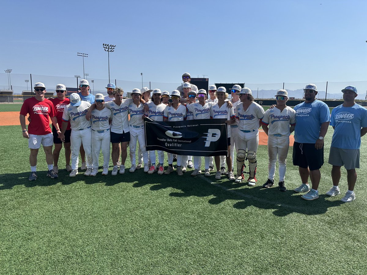 Congrats to our Upperclass Southwest Qualifier champions Zinger Prospects 18u!