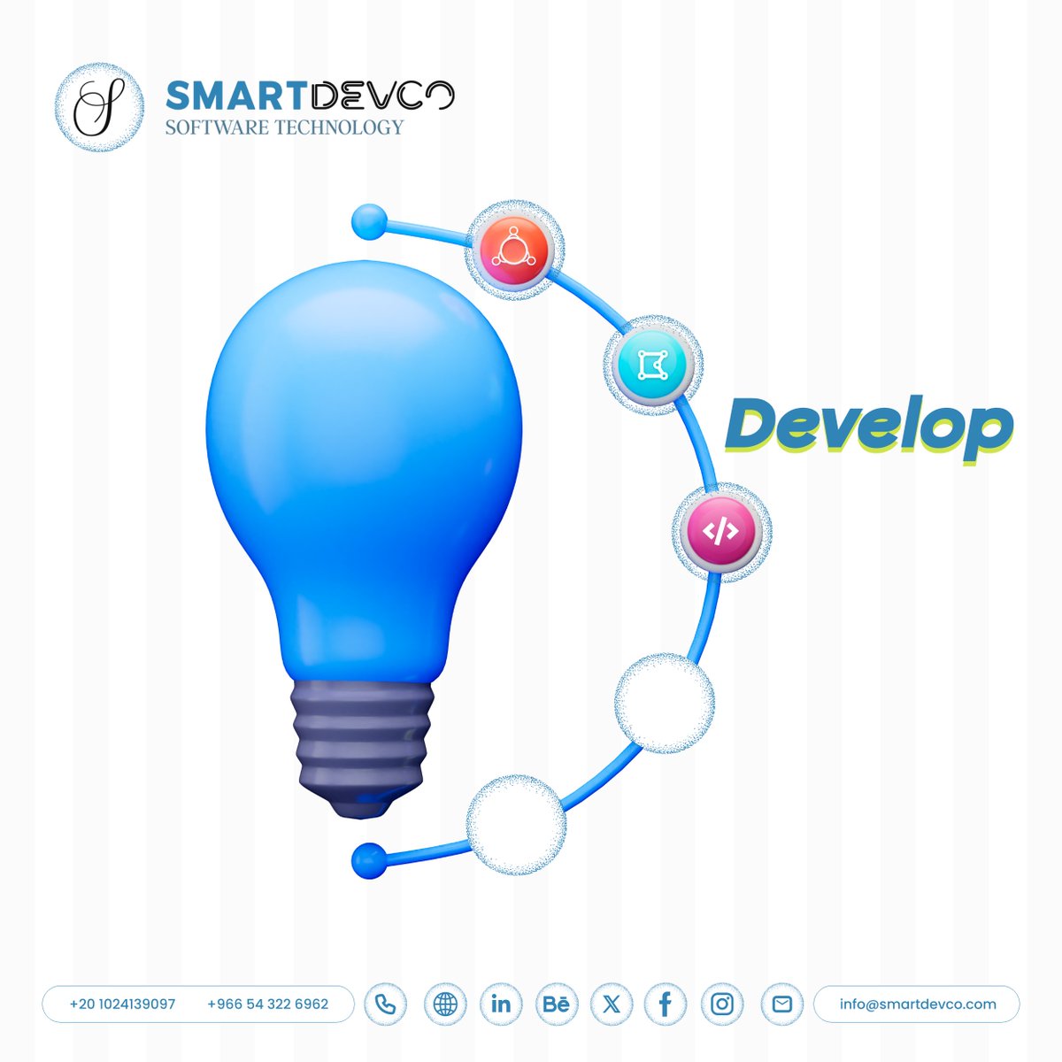 SmartDevCo's tweet image. (SDLC) 🌐:

2nd Development 🤖 :

Development team divide the project into software modules and turn the software requirement into code that makes the product, it takes quite a lot of time and specialized development tools. It’s important to have a set timeline.

#SmartDevCo