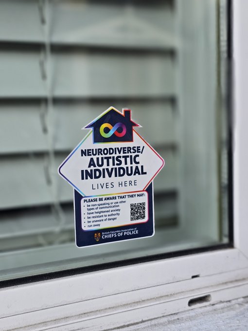 HSCPC (@hastingscpc) on Twitter photo We are excited to participate in the new #DecalProject initiated by the <a href="/BCPoliceChiefs/">BC Association of Chiefs of Police</a> alongside <a href="/VancouverPD/">Vancouver Police</a>. Placing these decals on a home or car will alert first responders that they may encounter an individual with autism or neurodiversity.
Visit VPD or any CPC to grab one! We are excited to participate in the new #DecalProject initiated by the <a href="/BCPoliceChiefs/">BC Association of Chiefs of Police</a> alongside <a href="/VancouverPD/">Vancouver Police</a>. Placing these decals on a home or car will alert first responders that they may encounter an individual with autism or neurodiversity.
Visit VPD or any CPC to grab one!