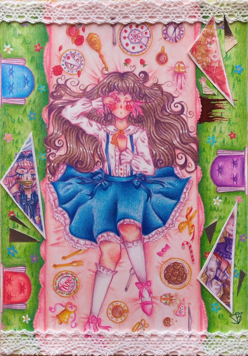 d3athsunnflw3rs's tweet image. my entry for #PMGTParty art contest by @AstralShiftPro ! 🍰🍴

 ˗ˏˋ꒰♡꒱ˎˊ˗ 

(also first time posting my art here)

#pocketmirror