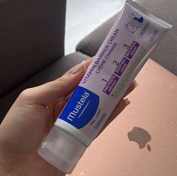 Mustela Creme Preventivo De Assaduras Vitaminado 1>2>3 100Gr – Pomada Antiassaduras Para Bebês Com Tripla Ação E 98% De Ingredientes De Origem Natural – Bebê E Criança