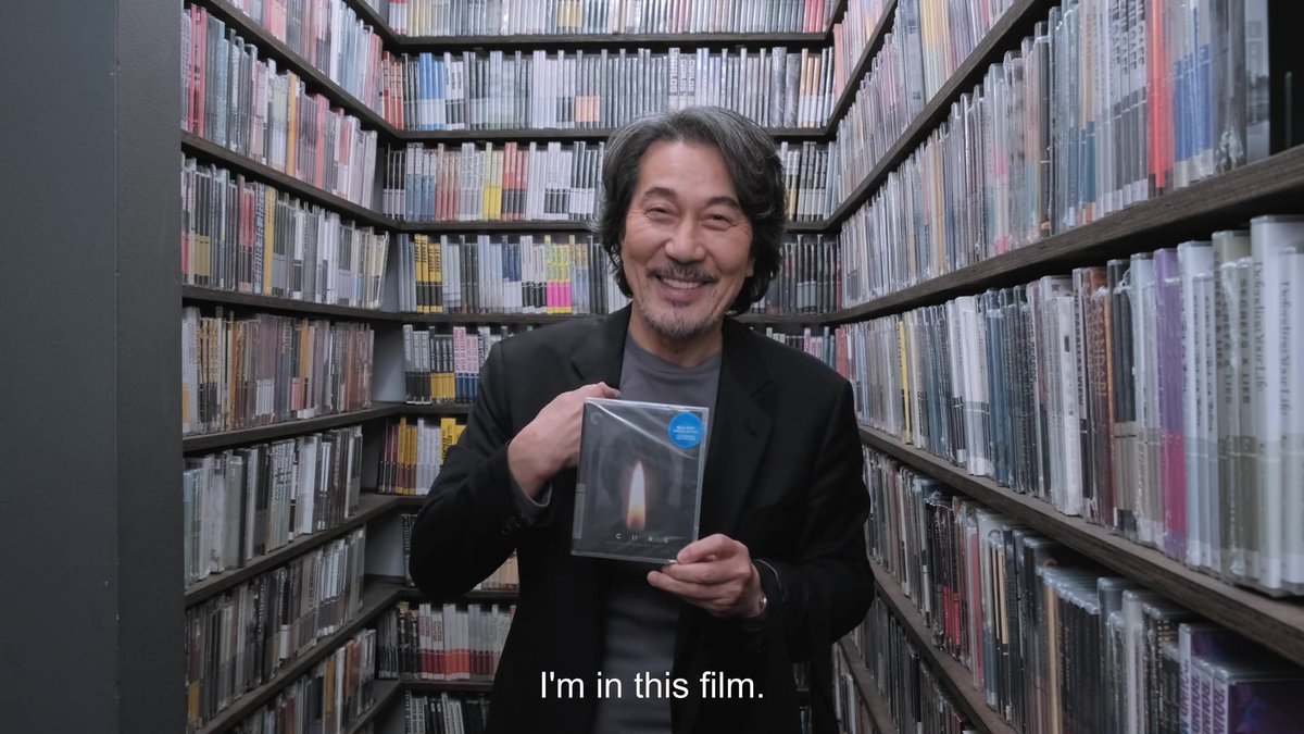 Kōji Yakusho is a funny guy.