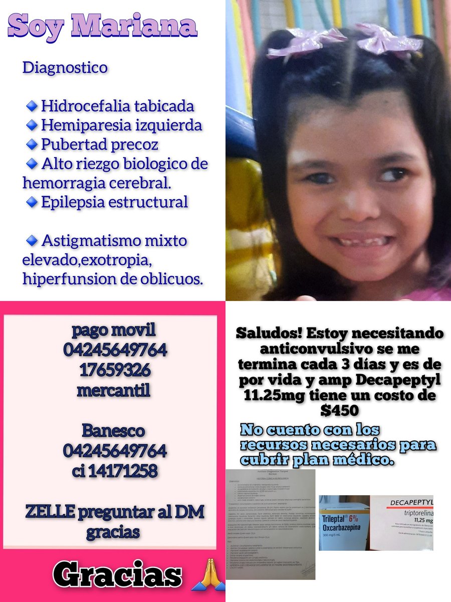 mariani87784922's tweet photo. Les ruego la colaboración para ampolla decapeptyl por favor faltan $410 y lograr la operación en mis ojos cada día veo menos y afecta mis días.
Cada aporte suma
pago movil 
04245649764
17659326
mercantil 

Banesco 
04245649764
ci 14171258

Zelle preguntar https://t.co/3Ks10PxUGS