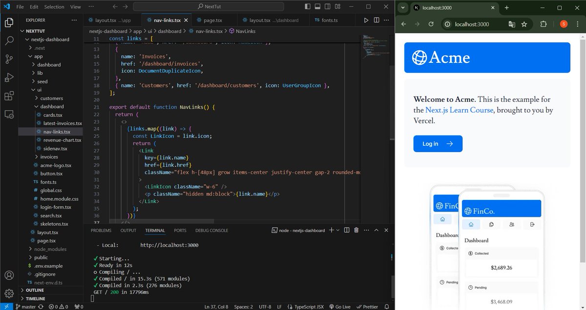 Day 2 of #100DaysOfCode 

Rough day. I had a bunch of problems with Vscode, GitHub, SSH keys, etc. basically a back and forth of installing and deleting things (my laptop is TRASH)

So I didn't do much; I just did Chapter 5 of the Next course - links, the usePathname() hook, etc.