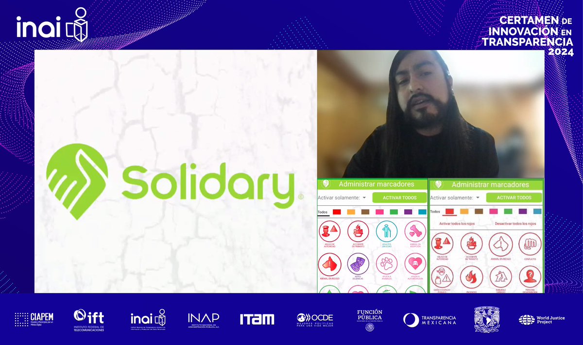vinculasociedad's tweet photo. 🌍📲 José Luis Romero presenta #Solidary, red social que ayuda a cumplir los #ODS. Crea y recibe información en tiempo real sobre eventos positivos y negativos en tu zona (100 m a 10 km)📍
Genera reportes y recursos, y usa el botón S.O.S para emergencias. https://t.co/a1KLPH2PZy https://t.co/SWJXfujGKs
