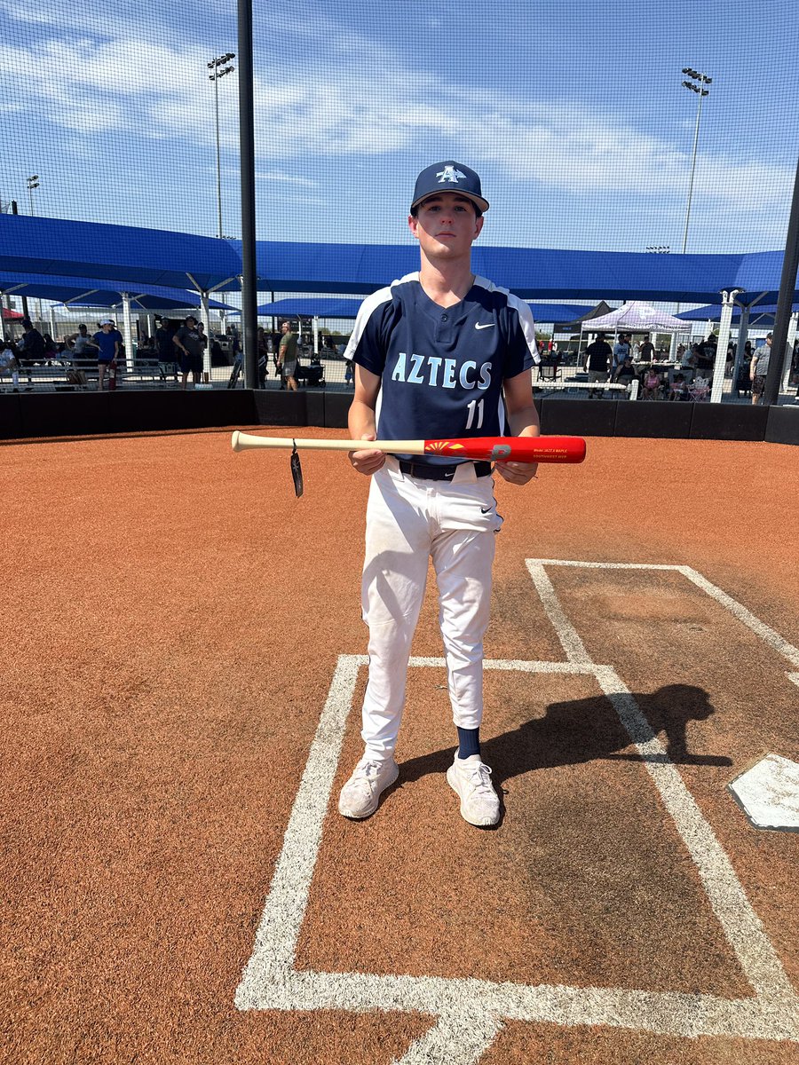 Prospects National (@prospectsnat) on Twitter photo The Southwest Qualifier Upperclass Hitter MVP goes to Wyatt Charnoki from Aztecs Baseball Academy!
Congrats <a href="/WCharnoki/">Wyatt Charnoki</a> The Southwest Qualifier Upperclass Hitter MVP goes to Wyatt Charnoki from Aztecs Baseball Academy!
Congrats <a href="/WCharnoki/">Wyatt Charnoki</a>