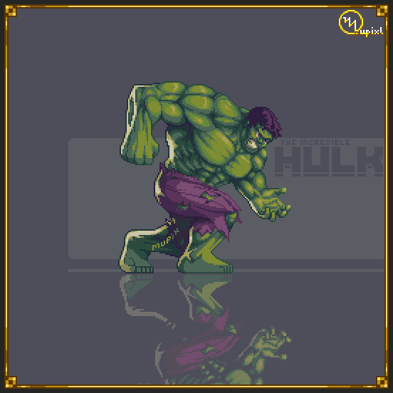 mupixl's tweet photo. Hulk, I think... Maybe Dolores https://t.co/m1MXhDPtN6