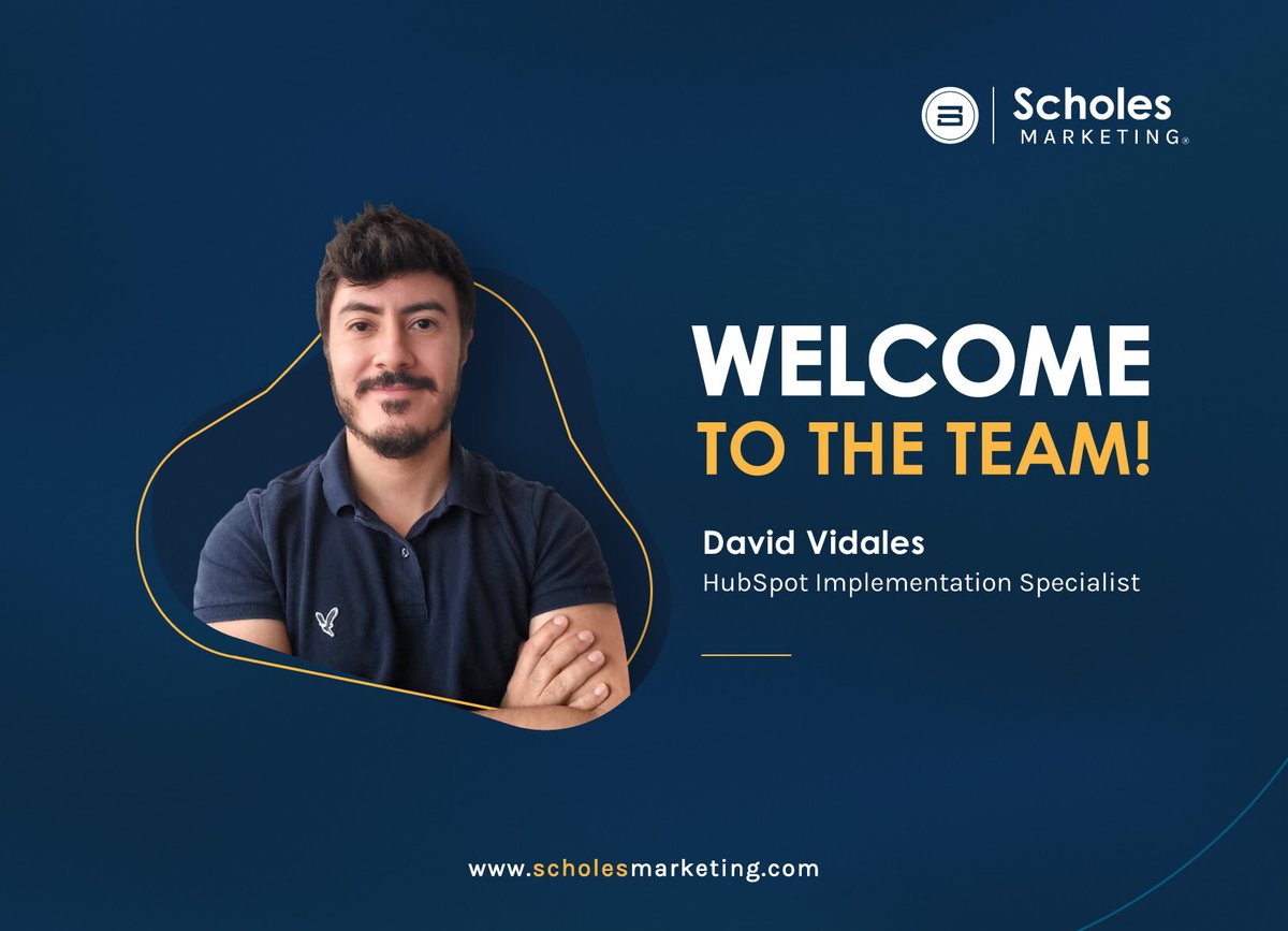 🌟 We are excited to announce that David Vidales has joined our team as a HubSpot Implementation Specialist!  With over four years of experience, he has implemented various facets of HubSpot Marketing, Sales and Service Hubs. Please join us in giving David a warm welcome!