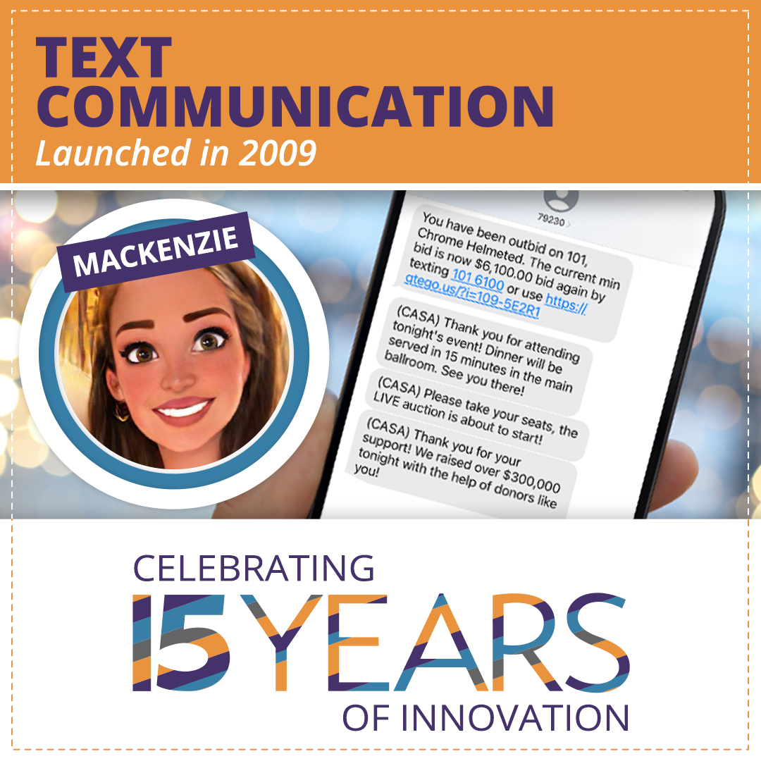 QtegoAuction's tweet photo. As an early adopter of SMS to facilitate bidding, Qtego was the first provider in our industry to recognize how powerful texting technology could be for fundraising professionals. https://t.co/g3hWeCGl5Q 
#fundraising #eventfundraising #fundraisingevent #silentauction #qtego https://t.co/OobZ7luCSk