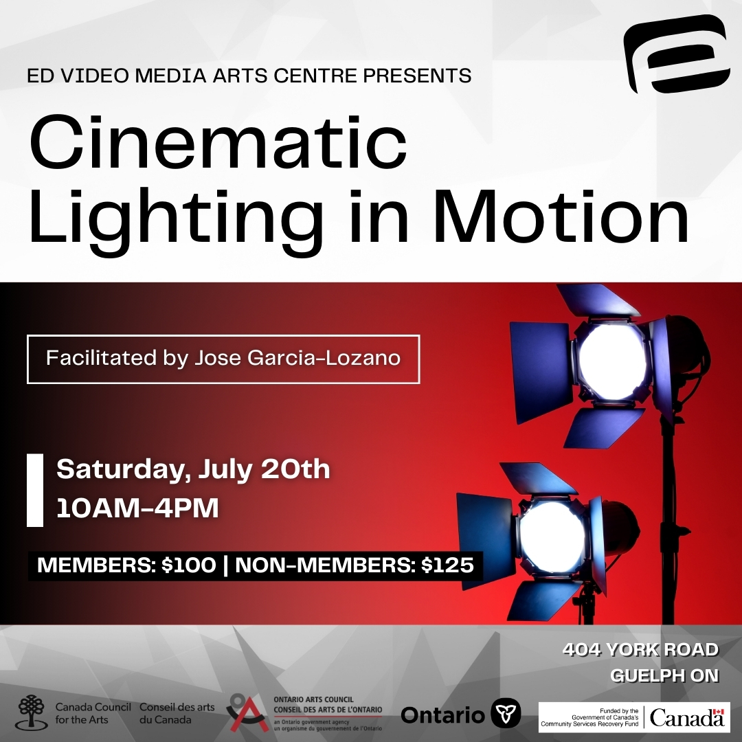 This intensive teaches concepts and techniques used for creating complex and dynamic lighting set-ups. Participants will receive instruction in lighting a large space, multiple subjects and lighting a scene that allows for camera movement.

Register Here: edvideo.org/blog/workshop/…