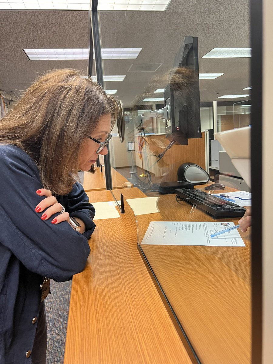 It’s been an honor to serve as the Area 1 CVUSD school board trustee. Yesterday I took the first official step toward re-election- I pulled my nomination papers!