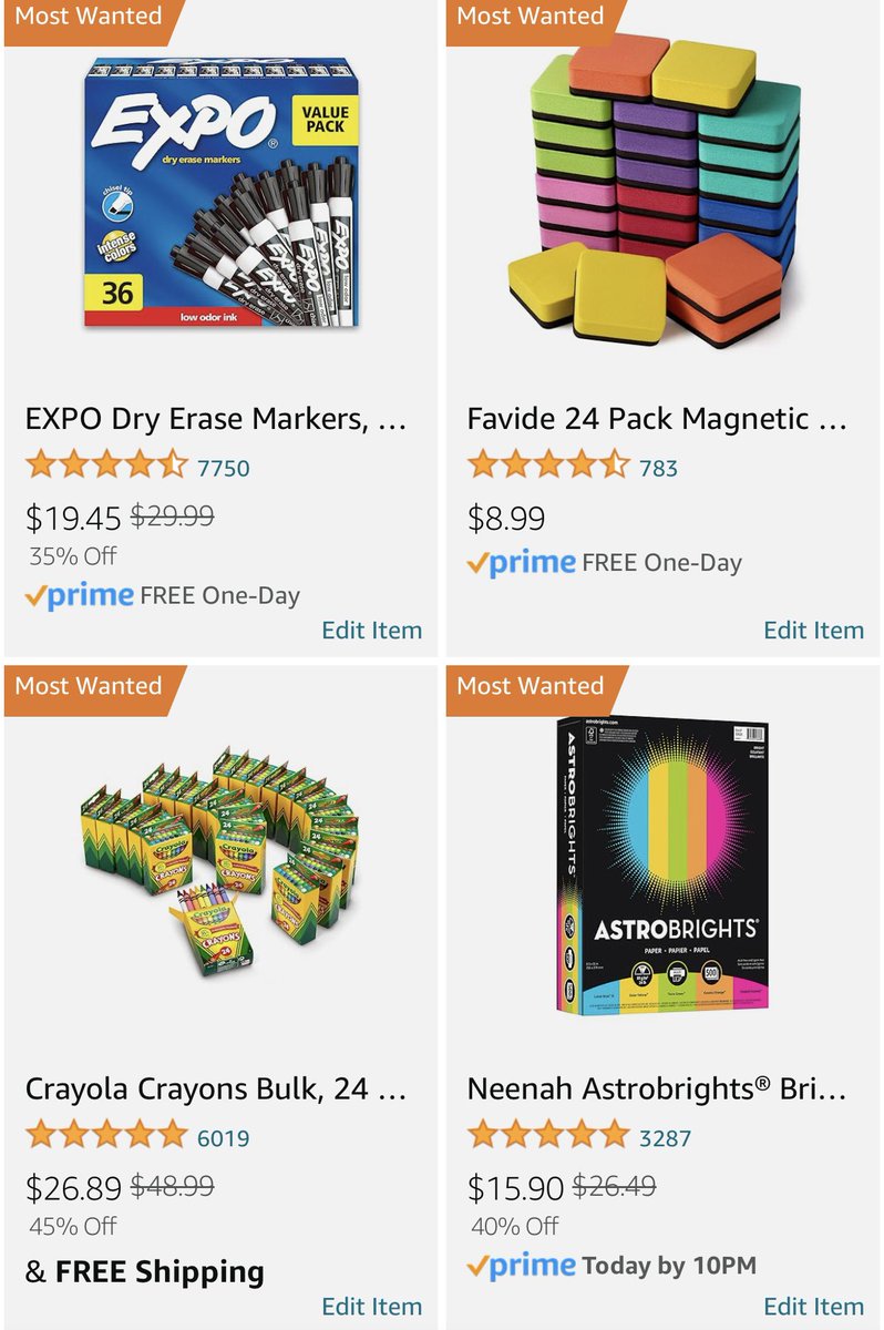 @Author_S_Miller First grade teacher 👩🏾‍🏫 

Thank you for supporting teachers! 💕 #clearthelist2024 #clearthelist #teachertwitter #AdoptATeacher #teacherlist 

Here is the link to my list: - amazon.com/registries/gl/…