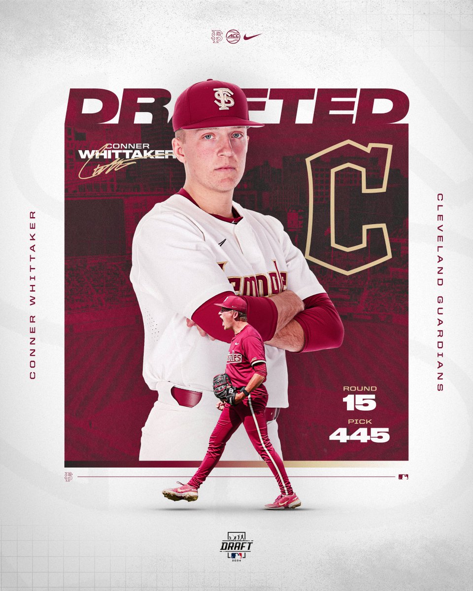 𝗖-𝗪𝗛𝗜𝗧𝗧 𝗧𝗢 𝗖𝗟𝗘𝗩𝗘𝗟𝗔𝗡𝗗

Conner Whittaker is taken in the 15th round!