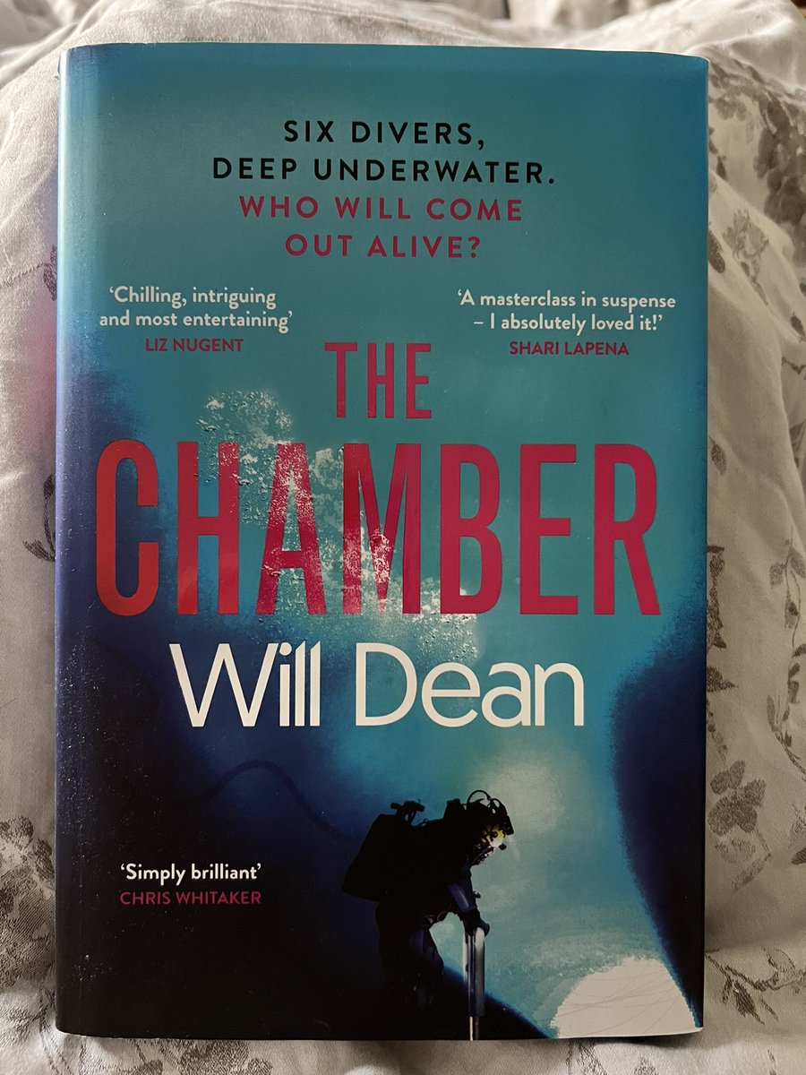 This weather leaves me with no other choice, PJs, duvet, hot chocolate and my next book. Wish me luck as I hear this one is quite tense! 

#BookTwitter