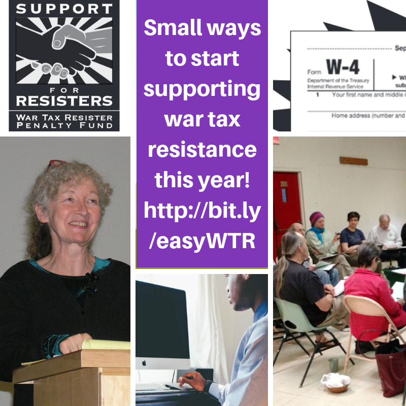WarTaxResister's tweet photo. Quick steps to start #divesting from war: https://t.co/bW3yGmFwt6 https://t.co/3TWROEp9fA