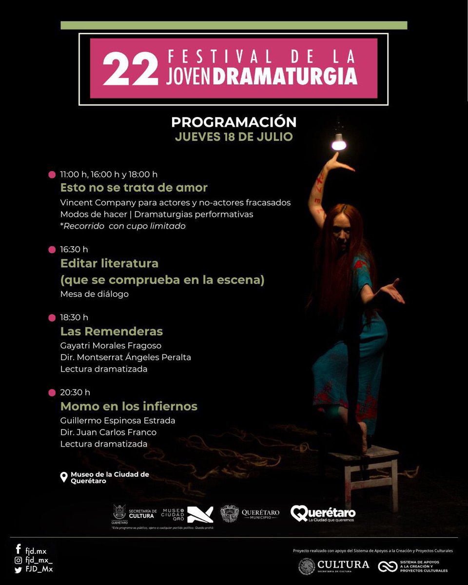 Festival de la Joven Dramaturgia tweet media