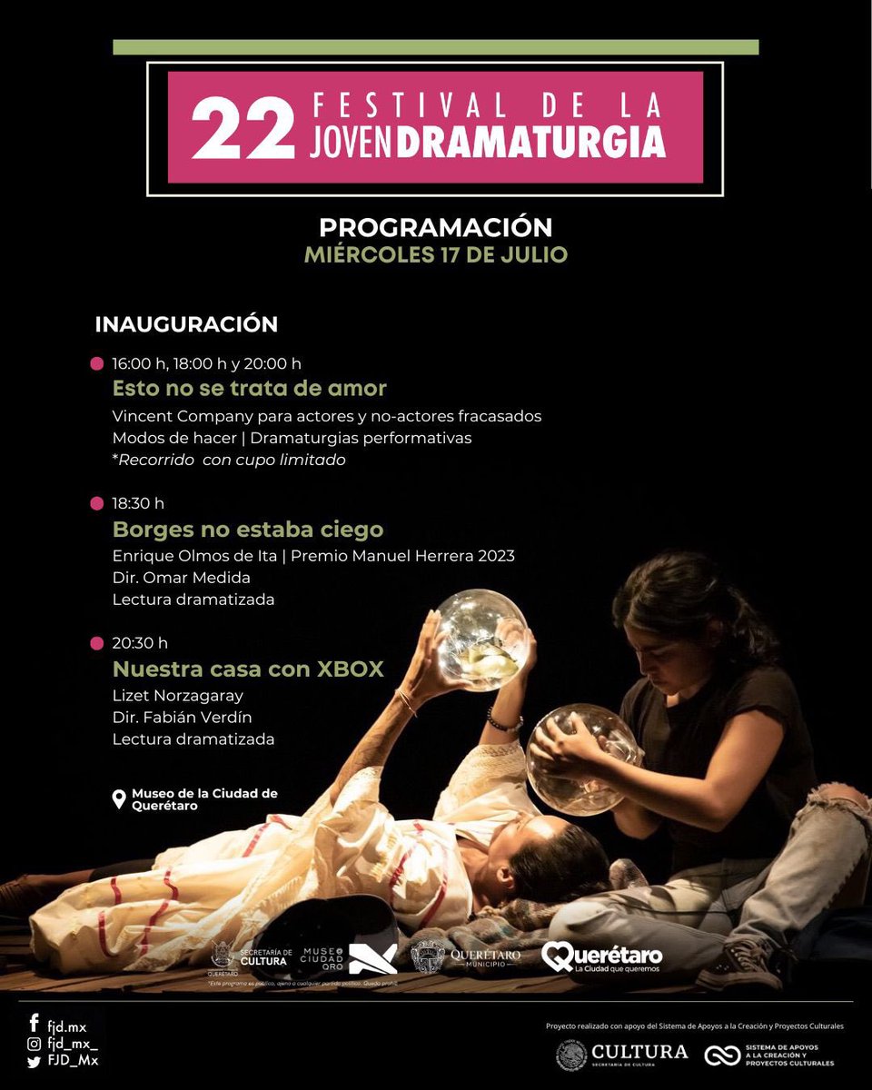 Festival de la Joven Dramaturgia tweet media