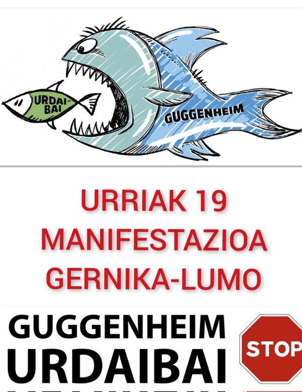 diez_joserra's tweet photo. Gorde ezazu eguna ta erdu Gernikera!! @guggenurdaibai https://t.co/hpDMeQuJMY