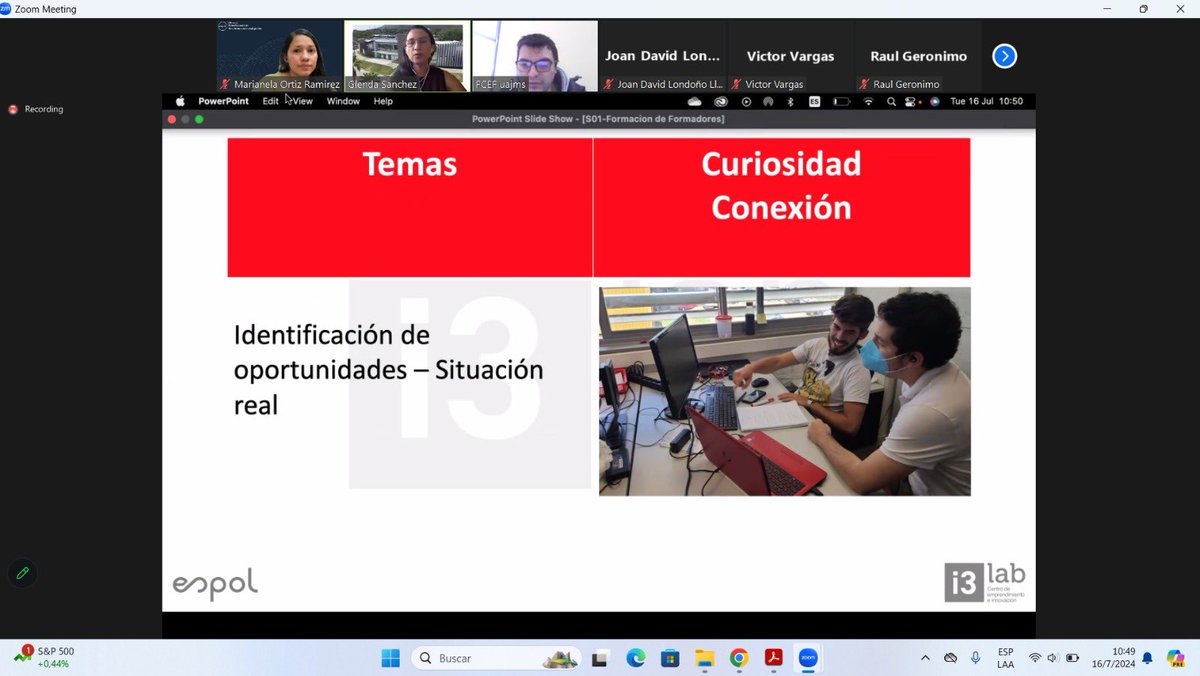 i3labespol's tweet image. Hoy inició el Programa &quot;Formación de Creadores de Valor&quot;, dirigido a profesores de @ITMinstitucion, @UAJMS y @lauagrm, socios del @ProjectTetris. Contamos con la participación de Glenda Sánchez, profesora en #i3lab como facilitadora.
#ErasmusPlus #TetrisProject #CreaValorAhora