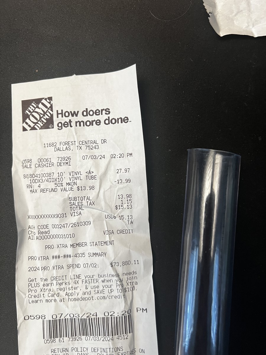 lsaachdz's tweet photo. Don't rely on AI for images.

Take the extra time to find real-world items for truly amazing results. Sometimes, just $15 at a hardware store can do the trick. https://t.co/IUurTDHy8d