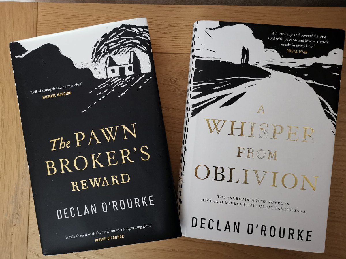 mdoherty62's tweet photo. Just finished reading these two books, back to back. Not only a great singer/songwriter, but a great author @declanorourke

A very compelling and beautifully written narrative with characters that will live on in the memory. A terrific read. Looking forward to The Long Walk Home https://t.co/W52tN6qMLL