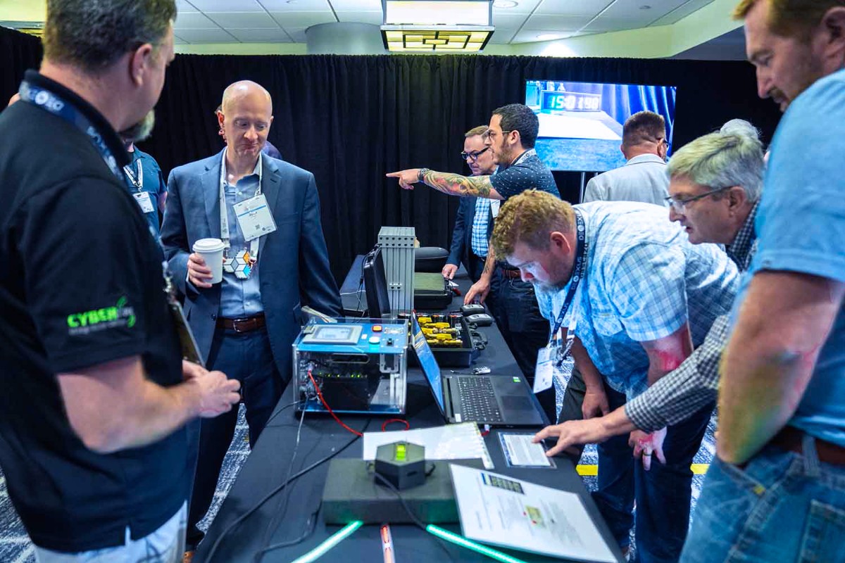 INL's tweet image. .@INL teamed up with @CISAgov at the Co-op Cyber Tech Conference to offer a #cybersecurity challenge designed like no other.🌐🤝💻
 
Within one hour, participants had to solve #ransomware puzzles, crack codes &amp;amp; run forensics to restart a #powerSystem.
 
🔗cooperative.com/news/pages/our…