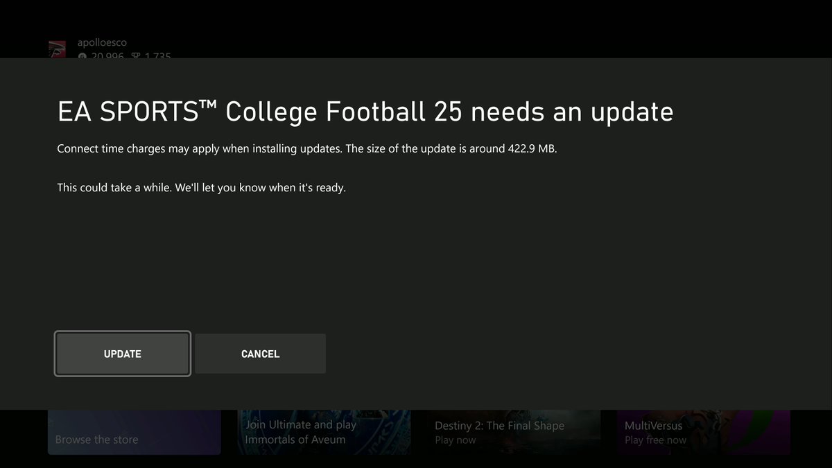 C23LIVE's tweet photo. Anyone got any info on this update? https://t.co/mAYS2BbCPa