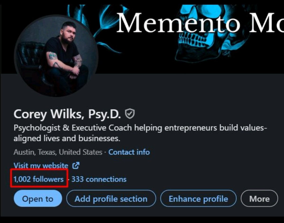 Corey Wilks, Psy.D. tweet media
