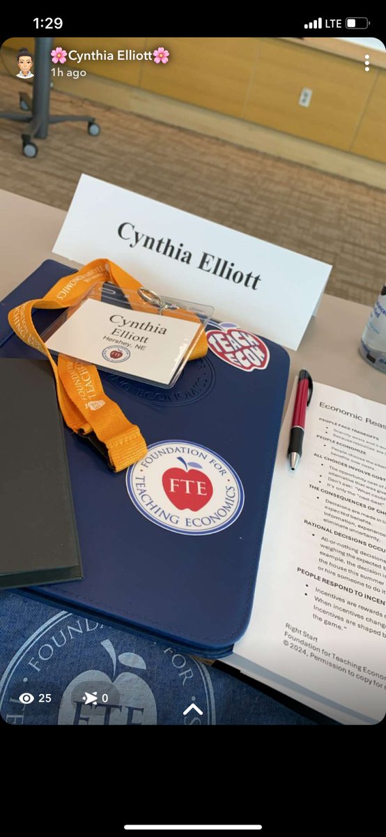 MrsCElliott's tweet photo. Thanks @NebraskaCouncil for hosting ECON Camp with @FTEorg!  Super excited to learn all things economics🫶🏼 #lifelonglearner https://t.co/eWuTmVOWBK
