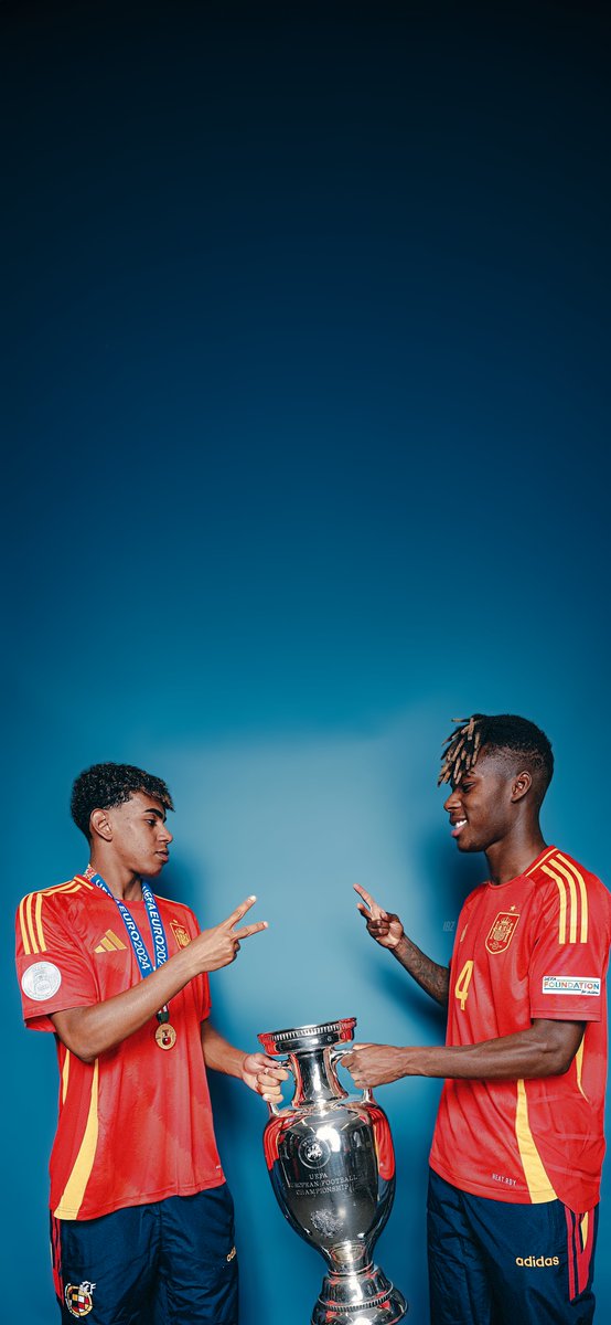 IBZBLUE's tweet photo. ⁴ᵏ Lamine Yamal &amp; Nico Williams 💙✨ https://t.co/H5t8m007lB