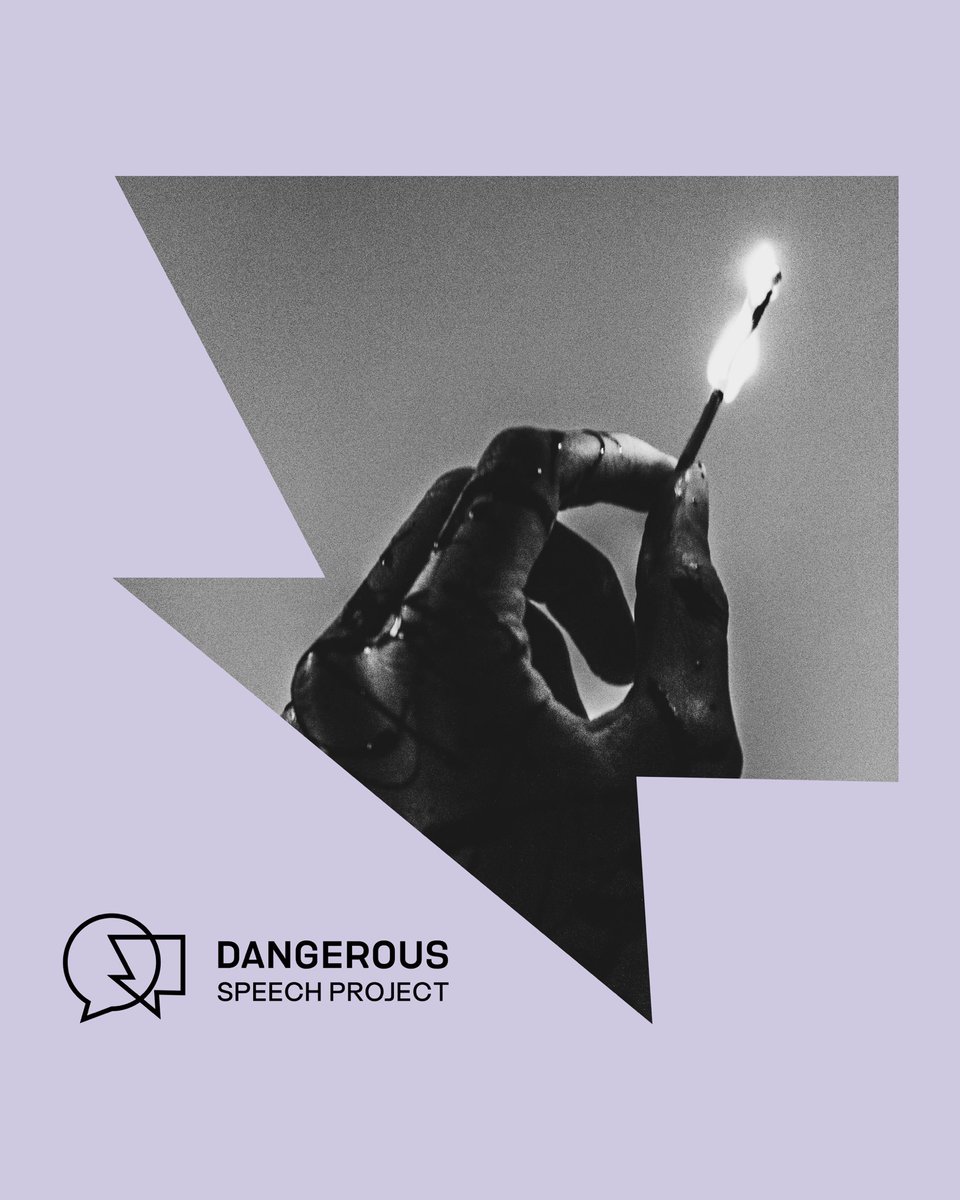 Dangerous Speech Project tweet media